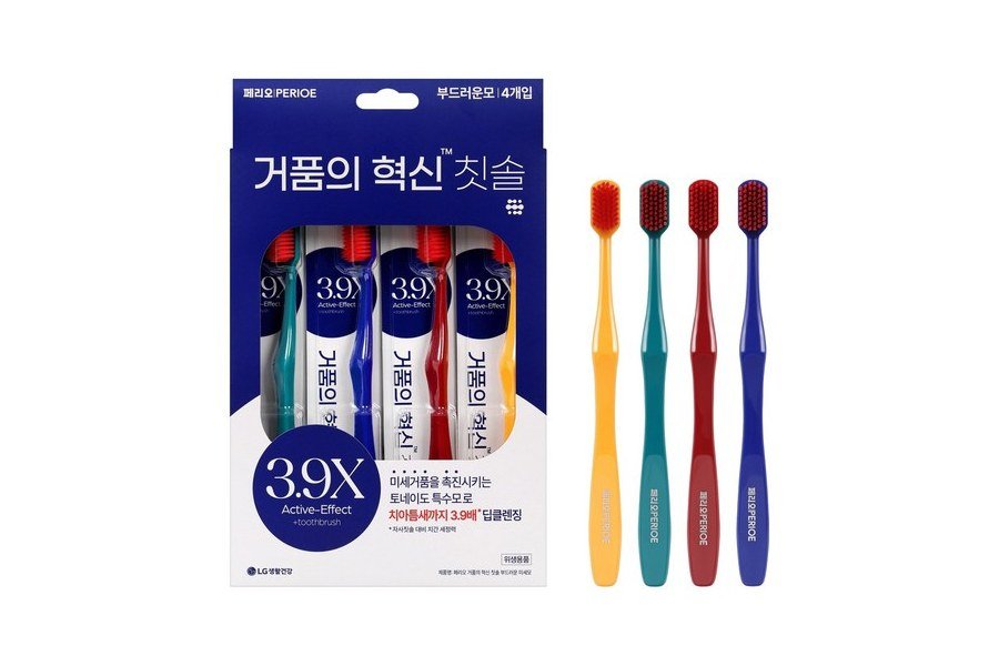 페리오 거품의 혁신 토네이도 칫솔
